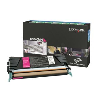 Toner d'origine C5240MH Lexmark - magenta