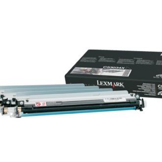 Tambour d'origine C53034X Lexmark - noir, cyan, magenta, jaune