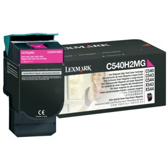 Toner d'origine C540H2MG Lexmark - magenta