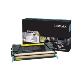 Toner d'origine C746A3YG Lexmark - jaune