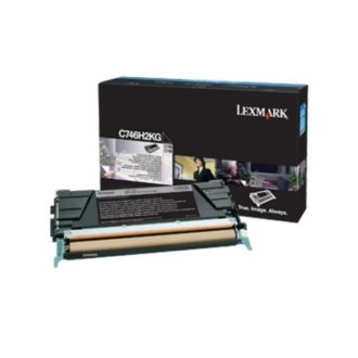 Toner d'origine C746H3KG Lexmark - noir