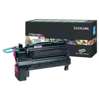 Toner d'origine C792A1MG Lexmark - magenta