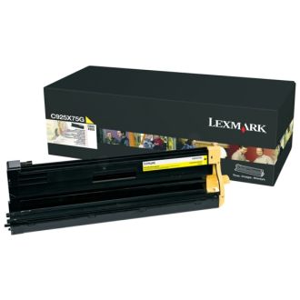 Tambour d'origine C925X75G Lexmark - jaune
