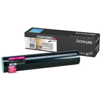 Toner d'origine C930H2MG Lexmark - magenta