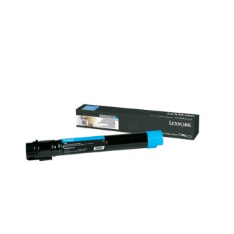 Toner d'origine C950X2CG Lexmark - cyan