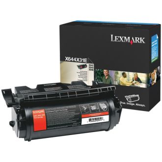 Toner d'origine X644X31E Lexmark - noir