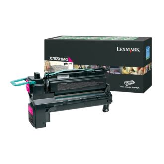 Toner d'origine X792X1MG Lexmark - magenta