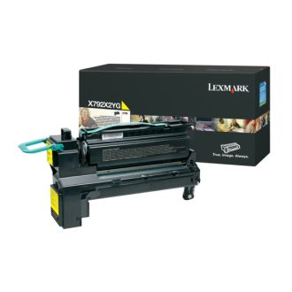 Toner d'origine X792X2YG Lexmark - jaune