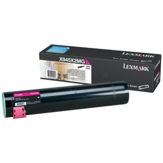 Toner d'origine X945X2MG Lexmark - magenta