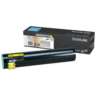 Toner d'origine X945X2YG Lexmark - jaune