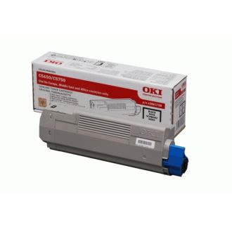 Toner d'origine 43865708 OKI - noir