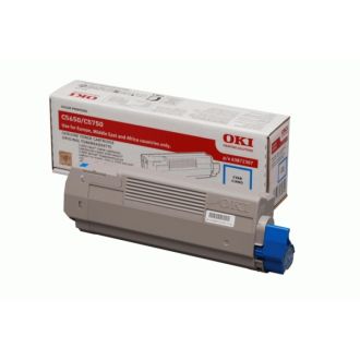 Toner d'origine 43872307 OKI - cyan