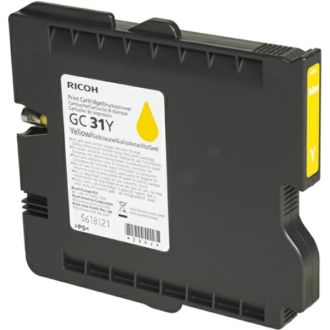 Cartouche d'origine 405691 / GC-31 Y Ricoh - jaune