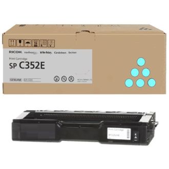 Toner d'origine 407384 / TYPE SP 352 E Ricoh - cyan