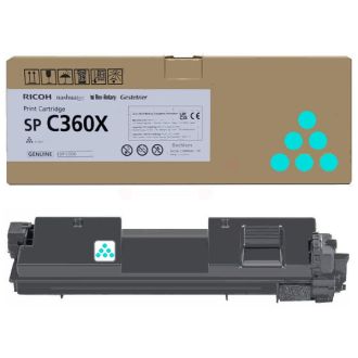 Toner d'origine 408251 / SPC360X Ricoh - cyan