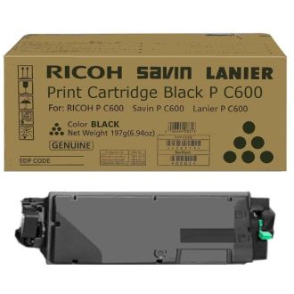 Toner d'origine 408314 / P C600 Ricoh - noir