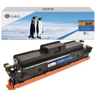 Toner compatible de première qualité 5097C002 / 069H Canon - cyan