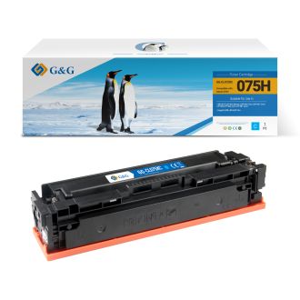 Toner compatible de première qualité 6368C002 / 075H Canon - cyan