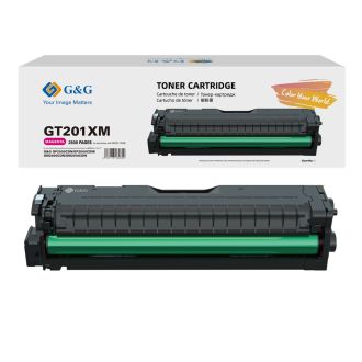 Toner compatible de première qualité GT201XMEV G&G Image - magenta