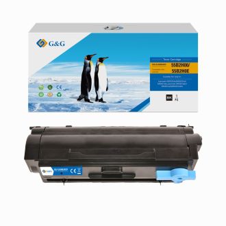 Toner compatible de première qualité 55B2H00 Lexmark - noir