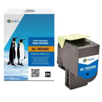Toner compatible de première qualité 78C2XK0 Lexmark - noir