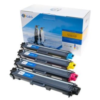 Toners compatibles TN241-5 Brother - Multipack 4 BCMY