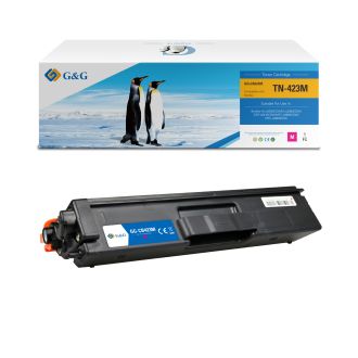 Toner compatible de première qualité TN423M Brother - magenta