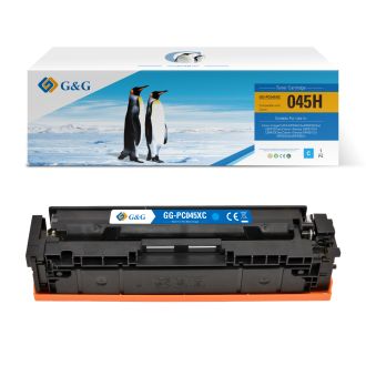 Toner compatible de première qualité 1245C002 / 045H Canon - cyan