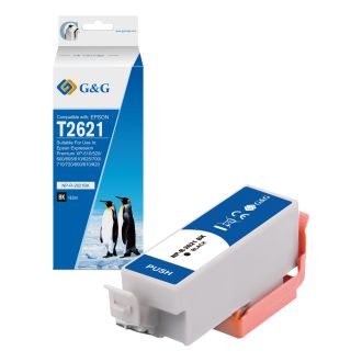 Cartouche compatible de première qualité C13T26214010 / 26XL Epson - noire