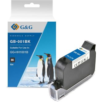 Cartouche compatible de première qualité GB-001 BK G&G Image - noire