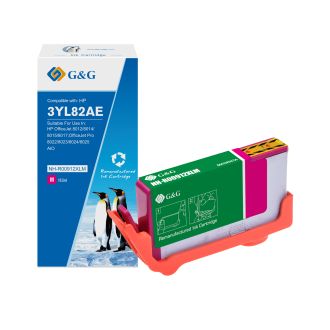 Cartouche compatible de première qualité 3YL82AE / 912XL HP - magenta