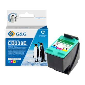 Cartouche compatible de première qualité CB338EE / 351XL HP - multicouleur