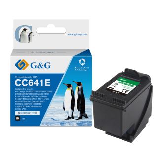 Cartouche compatible de première qualité CC641EE / 300XL HP - noire