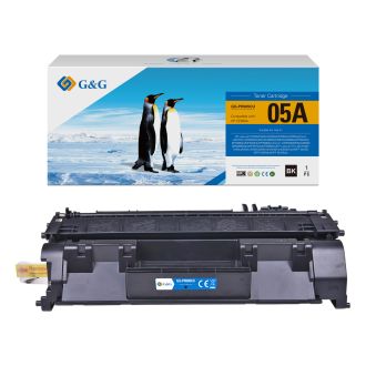 Toner compatible de première qualité CE505A / 05A HP - noir