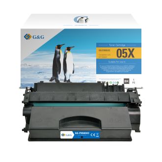 Toner compatible de première qualité CE505X / 05X HP - noir
