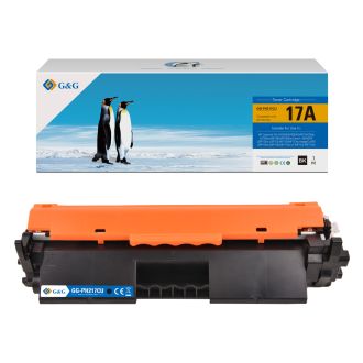 Toner compatible de première qualité CF217AC / 17A HP - noir