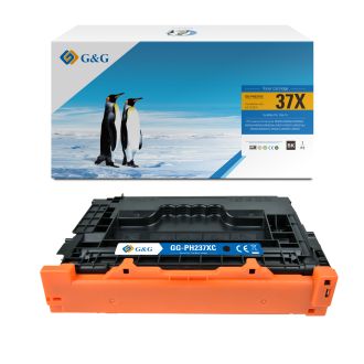 Toner compatible de première qualité CF237X / 37X HP - noir