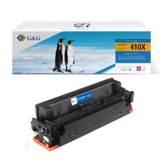 Toner compatible de première qualité CF413X / 410X HP - magenta