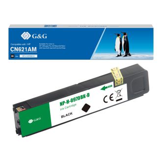Cartouche compatible de première qualité CN625AE / 970XL HP - noire