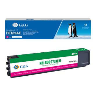 Cartouche compatible de première qualité F6T82AE / 973X HP - magenta