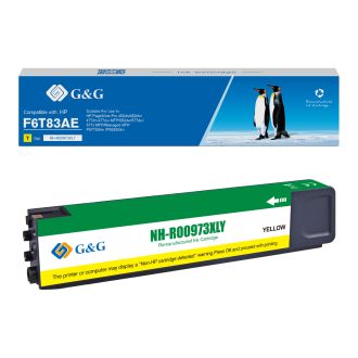 Cartouche compatible de première qualité F6T83AE / 973X HP - jaune