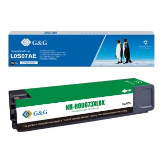 Cartouche compatible de première qualité L0S07AE / 973X HP - noire