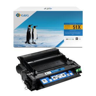 Toner compatible de première qualité Q7551X / 51X HP - noir