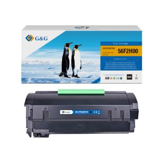 Toner compatible de première qualité 56F2H00 Lexmark - noir
