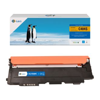 Toner compatible de première qualité CLTC404SELS / C404C Samsung - cyan
