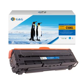 Toner compatible de première qualité CLTC506LELS / C506L Samsung - cyan