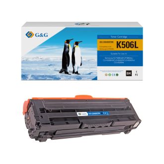 Toner compatible de première qualité CLTK506LELS / K506L Samsung - noir