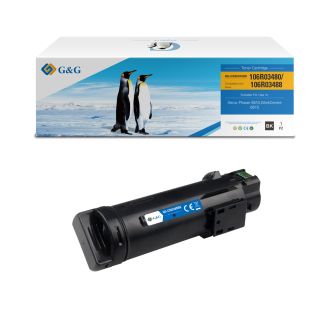 Toner compatible de première qualité 106R03480 Xerox - noir